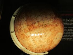 Russian Globe of Mars